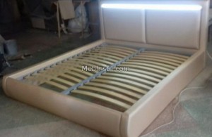 Кровать мягкая по индивидуальным с подсветкой